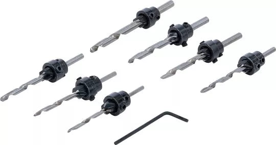 Countersink Drill Bit 8 pcs.