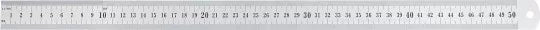 Steel Scale flexible Stainless Steel 0.5 m