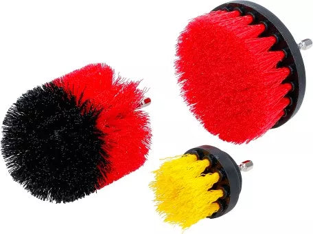 Brush Attachment Set for Drilling Machines 3 pcs.