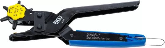 Revolving Punch Pliers with Lever Transmission
