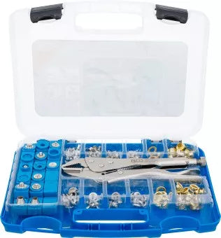 Eyelet and Snap Fastener Assortment 275 pcs.