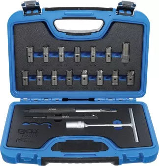 Injector Sealing Surfaces Cutter Set 19 pcs.