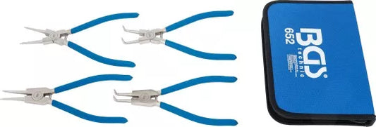 Circlip Pliers Set 250 mm 4 pcs.