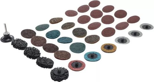 Grinding Wheels / Sanding Pad Set Ø 50 mm 35 pcs.