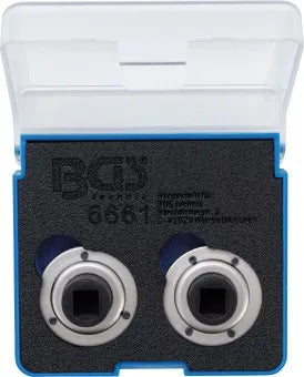 Brake Piston Reset Adaptor Set universal with 2 & 3 Pins 2 pcs.