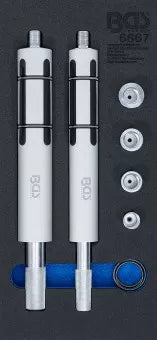 Tool Tray 1/3: Clutch Aligning Tool Set for Trucks 6 pcs.