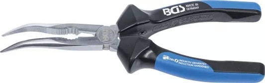 Bent Nose Pliers with Cutting Edge 200 mm