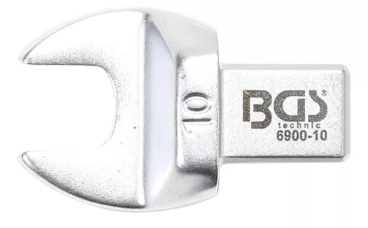 Open-End Push Fit Spanner 10 mm Square Size 9 x 12 mm