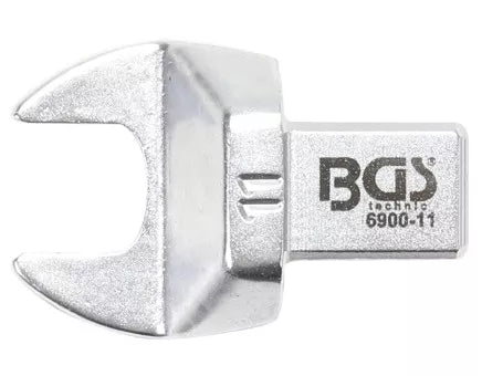 Open-End Push Fit Spanner 11 mm Square Size 9 x 12 mm