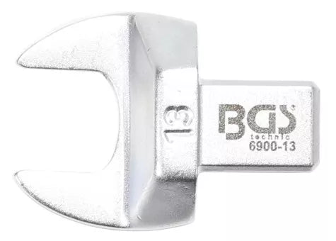 Open-End Push Fit Spanner 13 mm Square Size 9 x 12 mm