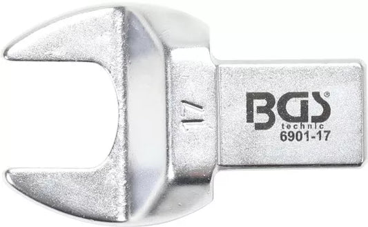Open-End Push Fit Spanner 17 mm Square Size 14 x 18 mm