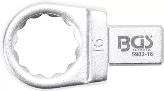 Push Fit Ring Spanner 16 mm Square Size 9 x 12 mm