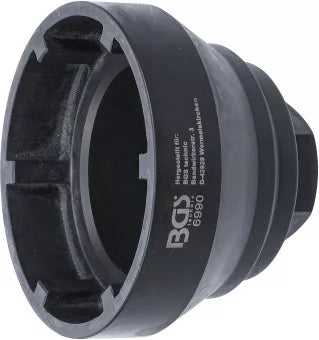 Groove Nut Socket inside taps for MAN 133 - 145 mm