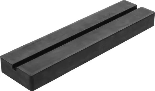 Rubber Pad with Groove for Auto Lifts 373 x 100 x 35 mm