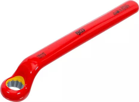 VDE Single End Ring Spanner deep offset end 18 mm