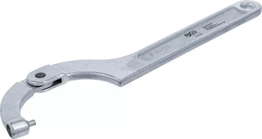 Adjustable Hook Wrench with Pin 80 - 120 mm