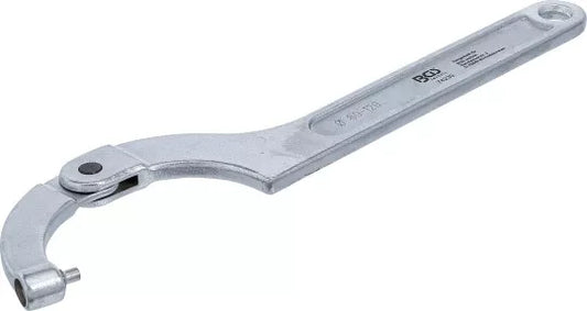 Adjustable Hook Wrench with Pin 80 - 120 mm