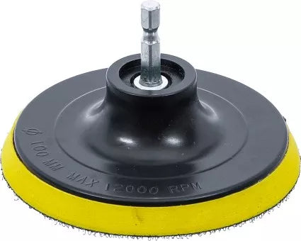Hook and Loop Pad for BGS 74367 6.3 mm (1/4") Drive Ø 100 mm