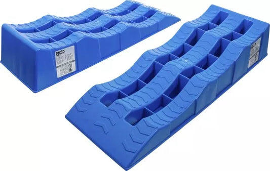 Ramp Set Plastic with 3 drive-on heights 2 pcs.