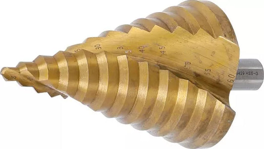 Step Drill titanium-nitrided Ø 6 - 60 mm