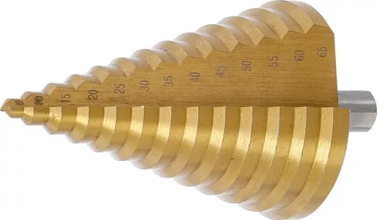 Step Drill titanium-nitrided Ø 6 - 65 mm