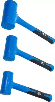 Dead Blow Hammer Set Soft Head Ø 47 / 55 / 65 mm 450 / 765 / 1275 g 3 pcs.