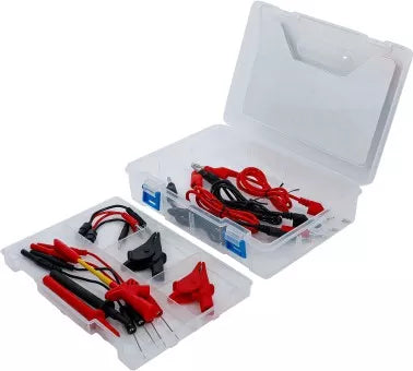 Measuring Cable and Probe Accessory Assortment for Multimeter 15 pcs.