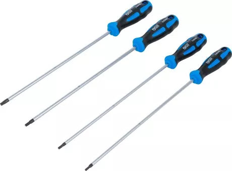 Screwdriver Set extra long T-Star (for Torx) T15 - T30 4 pcs.