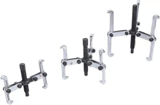 Puller Set, 2/3-arm 150 / 100 / 75 mm 3 pcs.