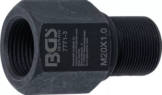 Disassembly Adaptor from BGS 7771 M20 x M20 x 49 mm