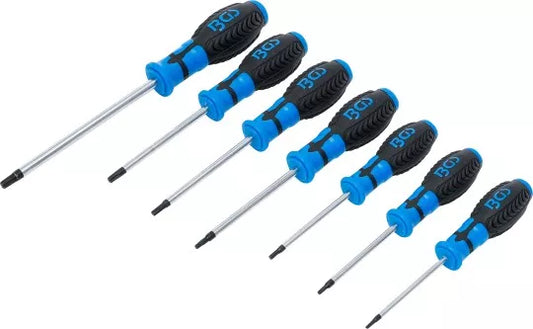Screwdriver Set T-Star tamperproof (for Torx) T10 - T40 7 pcs.