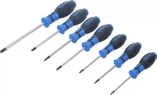 Screwdriver Set T-Star (for Torx) T10 - T40 7 pcs.