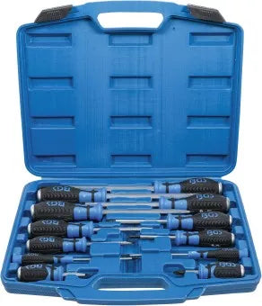 Screwdriver Set with 6.3 mm (1/4") Internal Square 12 pcs.