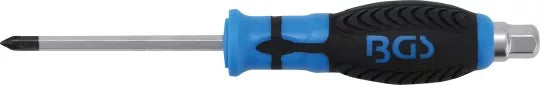 Screwdriver, Blade with Hexagon profile Cross Slot PH1 Blade Length 75 mm