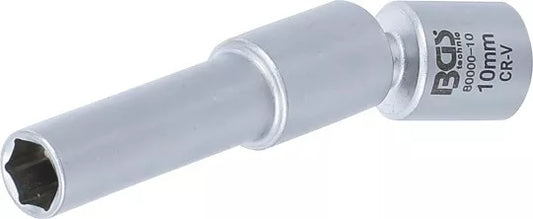 Swivel Glow & Spark Plug Socket 10 mm (3/8") 10 mm