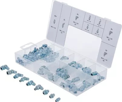 Grease Nipple Assortment 110 pcs.