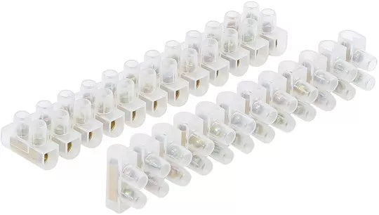 Luster Terminals 4.0 mm² 6 Amp. 2 pcs. 12 pcs. block