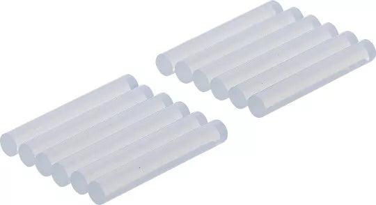 Glue Sticks transparent Ø 7.5 mm, 50 mm 12 pcs.