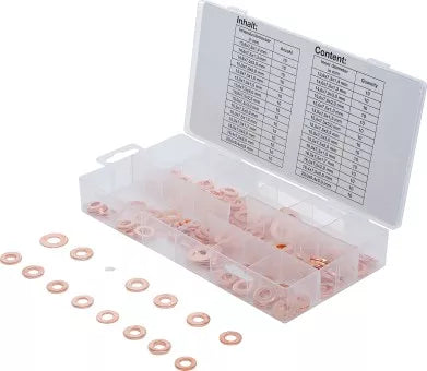 Injector Copper Ring Assortment 150 pcs.
