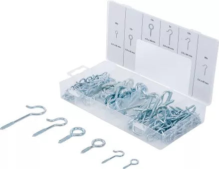 Screw Hook Assortment 151 pcs.