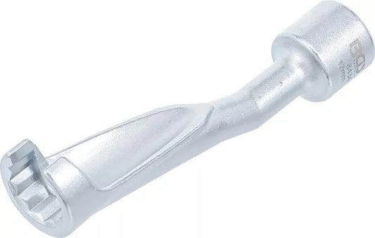 Special Wrench for Injection Lines for BMW, Opel / Vauxhall 2.5TD, Mercedes-Benz 12,5 mm (1/2") Drive 17 mm