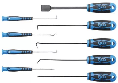 Needles, Hooks and Scrapers Set 9 pcs.
