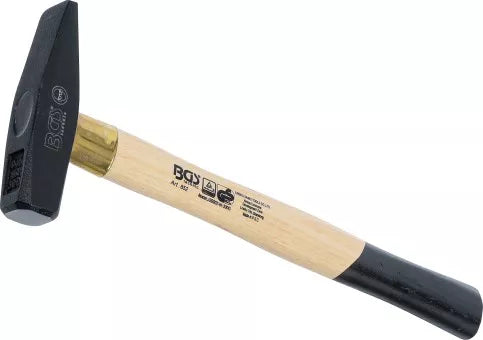 Machinist's Hammer Wooden Handle DIN 1041 300 g