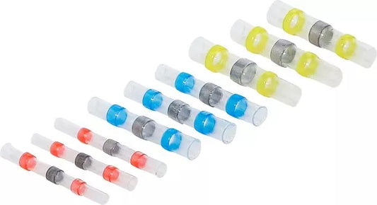 Soldering Connector Assortment with Shrink Tube 9 pcs.