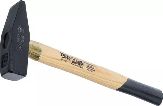 Machinist's Hammer Wooden Handle DIN 1041 800 g