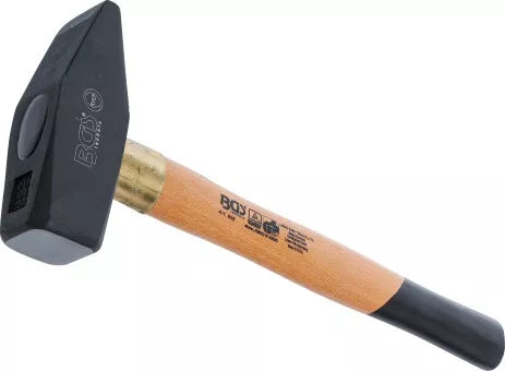 Machinist's Hammer Wooden Handle DIN 1041 2000 g