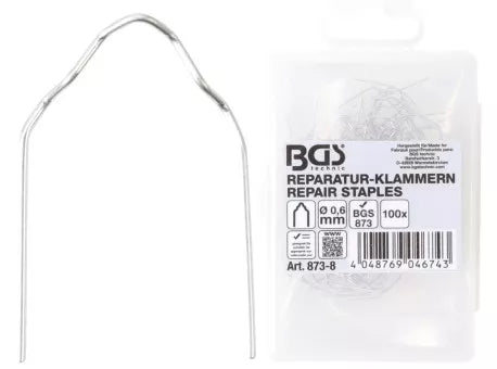 Repair Staples V-Type Ø 0.6 mm 100 pcs.