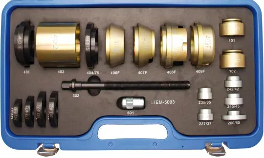 Wheel Bearing Tool Set for Peugeot, Renault, Citroen