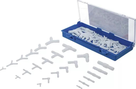 Hose Connector Assortment Fuel Resistant 100 pcs.