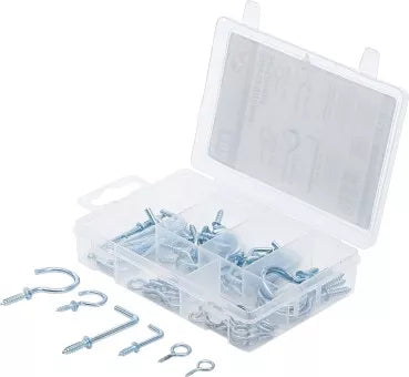 Screw Hook Assortment 80 pcs.